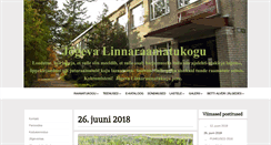 Desktop Screenshot of jogeva.lib.ee
